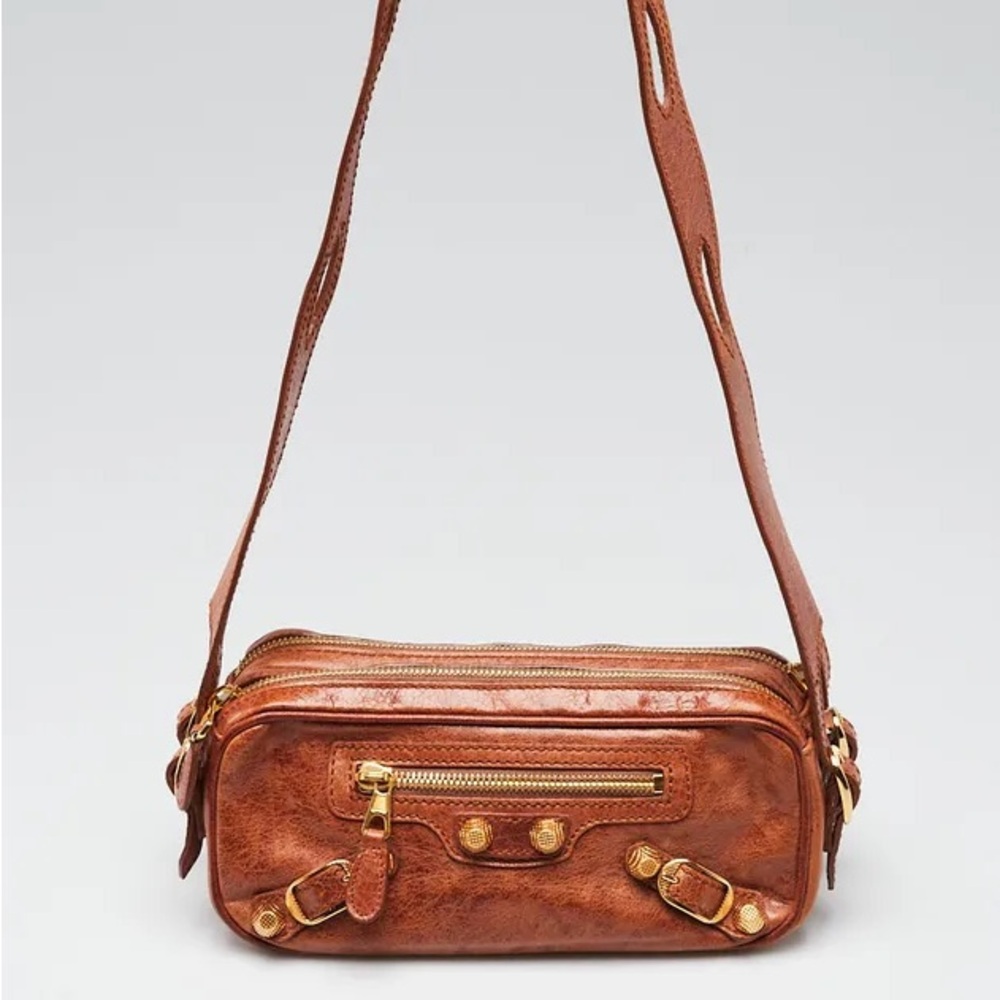 Balenciaga Automne Lambskin Leather Giant 12 Gold Chic Bag